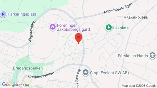 Apartments for rent i Stockholm South - kort over placeringen