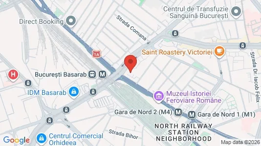 Apartments for rent i Bucharest - Sectorul 1 - kort over placeringen
