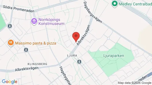 Apartments for rent i Norrköping - kort over placeringen
