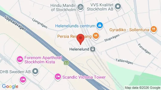 Apartments for rent i Sollentuna - kort over placeringen
