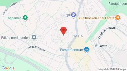 Apartments for rent i Stockholm South - kort over placeringen