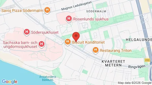 Apartments for rent i Södermalm - kort over placeringen