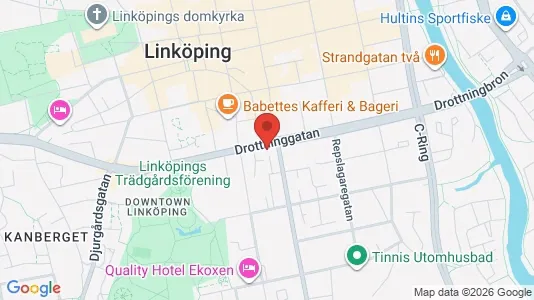 Apartments for rent i Linköping - kort over placeringen