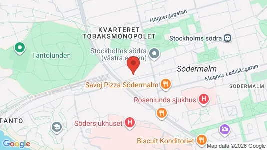 Apartments for rent i Södermalm - kort over placeringen