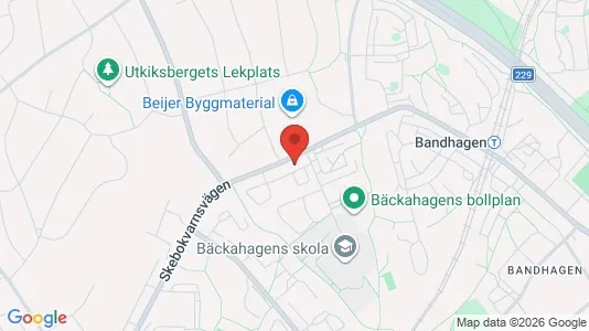 Apartments for rent i Stockholm South - kort over placeringen