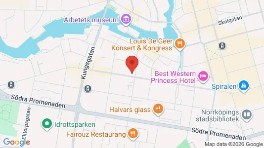 Apartments for rent i Norrköping - kort over placeringen