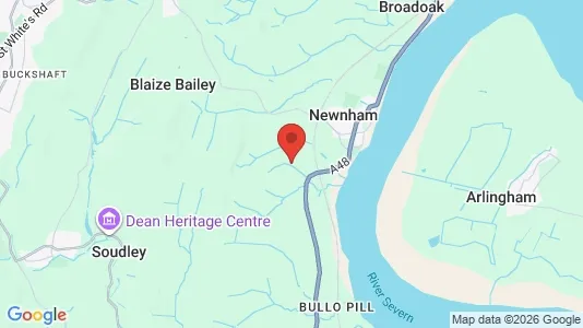 Houses for rent i Cinderford/NEWNHAM/Westbury-on-Severn - Gloucestershire - kort over placeringen