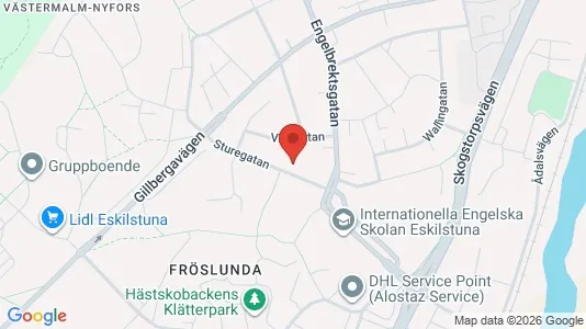 Apartments for rent i Eskilstuna - kort over placeringen