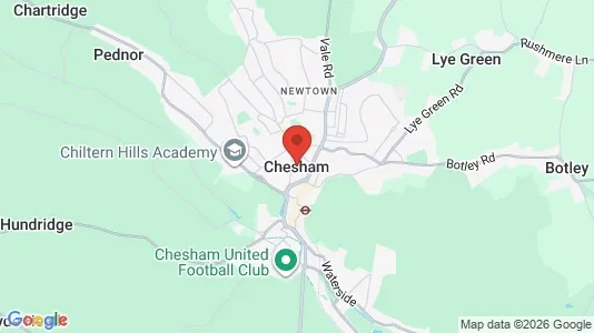 Apartments for rent i Chesham - Buckinghamshire - kort over placeringen