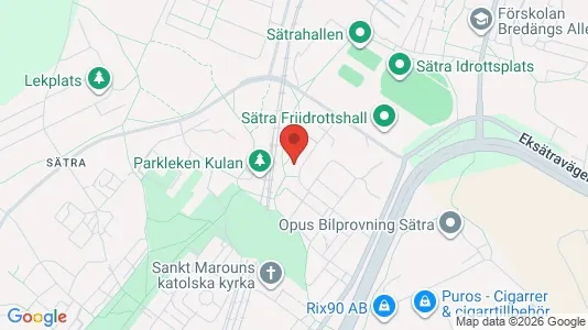 Apartments for rent i Stockholm South - kort over placeringen