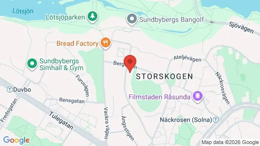Apartments for rent i Sundbyberg - kort over placeringen