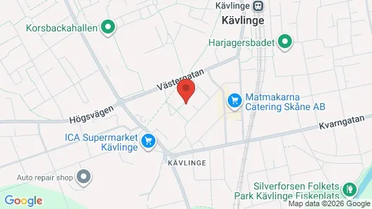 Apartments for rent i Kävlinge - kort over placeringen