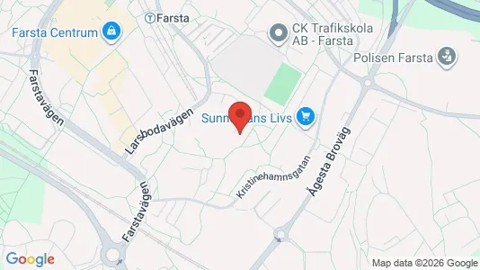 Apartments for rent i Stockholm South - kort over placeringen