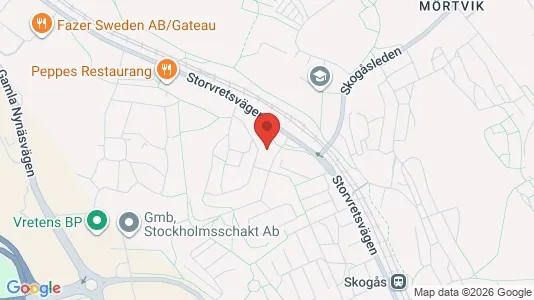 Apartments for rent i Huddinge - kort over placeringen