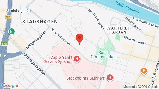 Apartments for rent i Kungsholmen - kort over placeringen