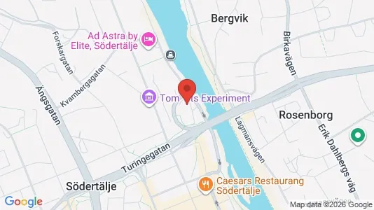 Apartments for rent i Södertälje - kort over placeringen