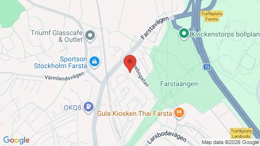 Apartments for rent i Stockholm South - kort over placeringen