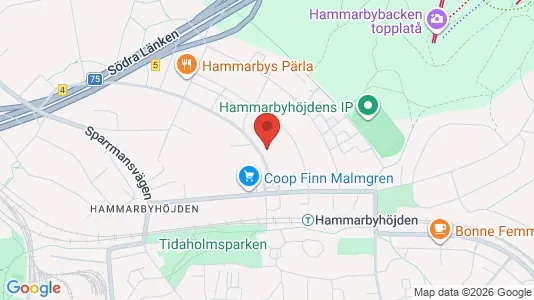 Apartments for rent i Stockholm South - kort over placeringen