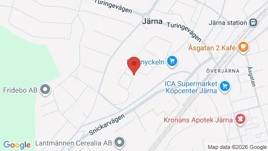 Apartments for rent i Södertälje - kort over placeringen