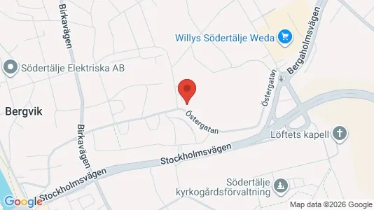 Apartments for rent i Södertälje - kort over placeringen