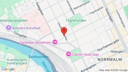 Apartments for rent i Stockholm City - kort over placeringen