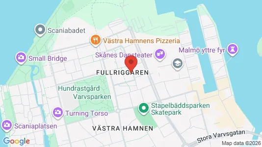 Apartments for rent i Malmö City - kort over placeringen
