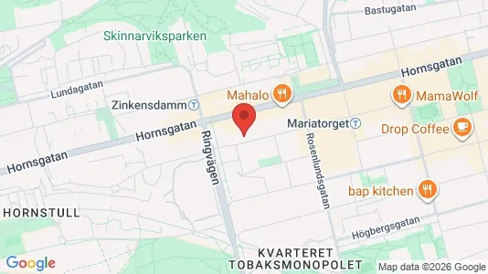 Apartments for rent i Södermalm - kort over placeringen