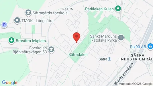 Apartments for rent i Stockholm South - kort over placeringen