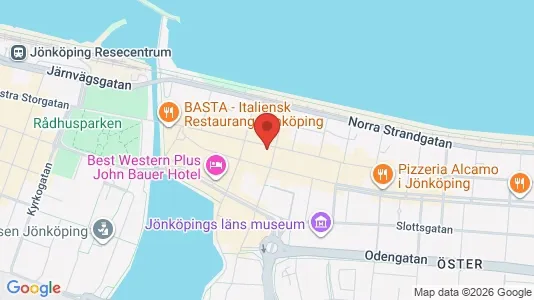 Apartments for rent i Jönköping - kort over placeringen