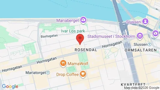 Apartments for rent i Södermalm - kort over placeringen