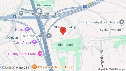 Apartments for rent i Stockholm South - kort over placeringen