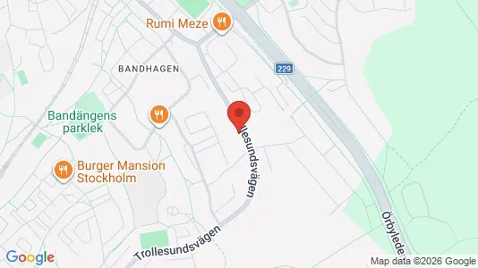 Apartments for rent i Stockholm South - kort over placeringen