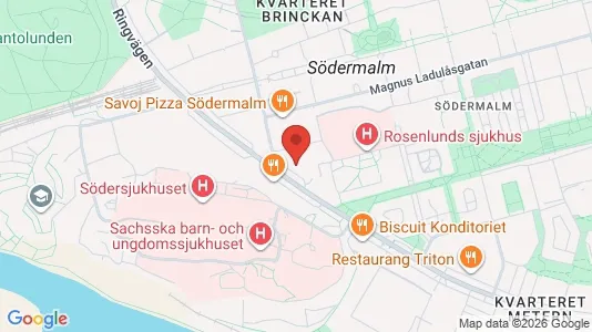 Apartments for rent i Södermalm - kort over placeringen