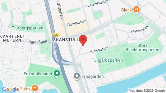 Apartments for rent i Södermalm - kort over placeringen