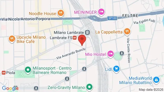 Apartments for rent i Milano Zona 3 - Porta Venezia, Città Studi, Lambrate - kort over placeringen