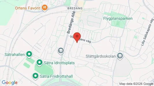 Apartments for rent i Stockholm South - kort over placeringen