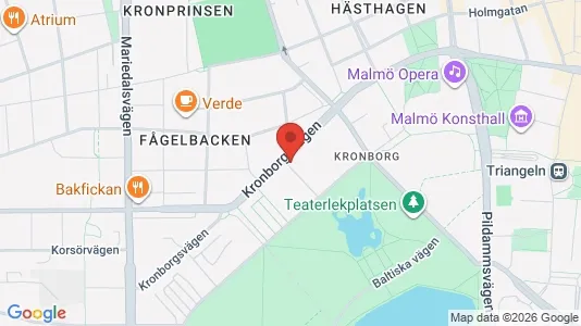 Apartments for rent i Malmö City - kort over placeringen