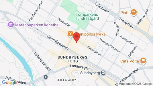Apartments for rent i Sundbyberg - kort over placeringen