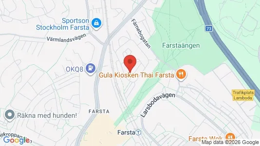 Apartments for rent i Stockholm South - kort over placeringen