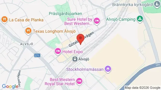 Apartments for rent i Stockholm South - kort over placeringen