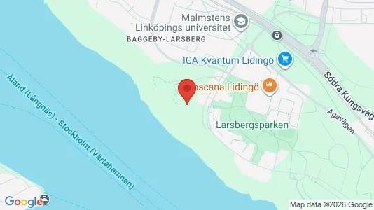 Apartments for rent i Lidingö - kort over placeringen