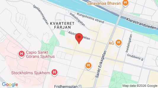 Apartments for rent i Kungsholmen - kort over placeringen