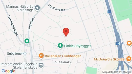 Apartments for rent i Stockholm South - kort over placeringen