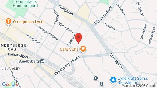 Apartments for rent i Sundbyberg - kort over placeringen