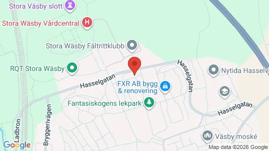 Apartments for rent i Upplands Väsby - kort over placeringen