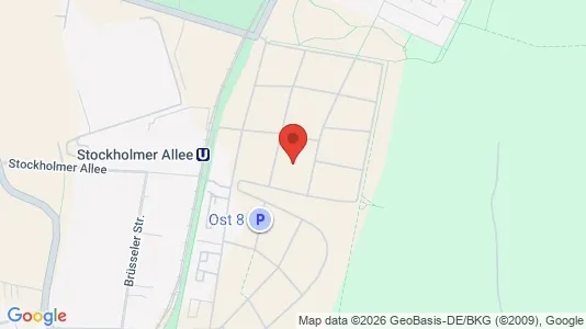 Apartments for rent i Hannover - kort over placeringen