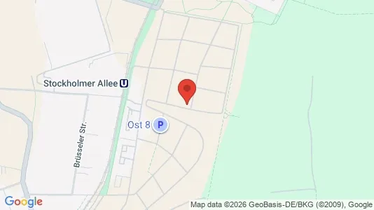 Apartments for rent i Hannover - kort over placeringen