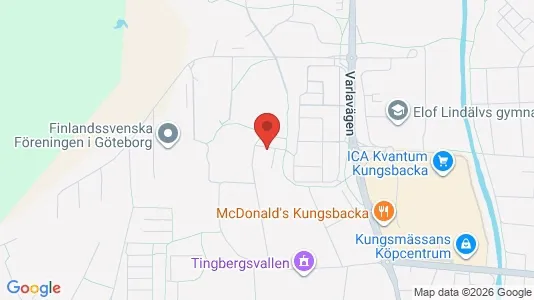 Apartments for rent i Kungsbacka - kort over placeringen