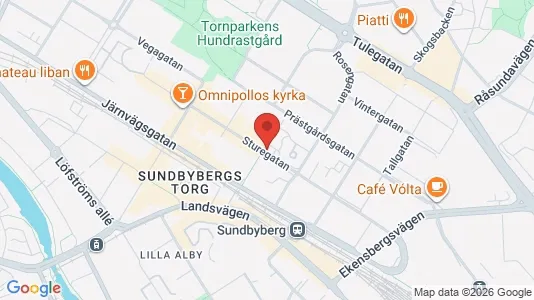 Apartments for rent i Sundbyberg - kort over placeringen
