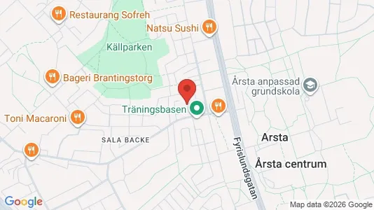 Apartments for rent i Uppsala - kort over placeringen